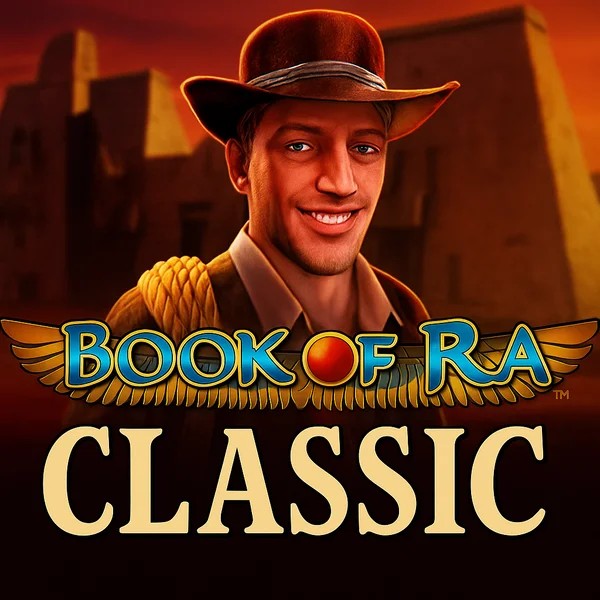 Book of Ra Classic logo by Novomatic PiperSpin Casino
