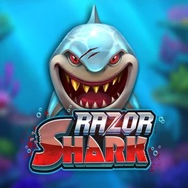 Razor Shark logo – Slots by Push Gaming at PiperSpin Casino